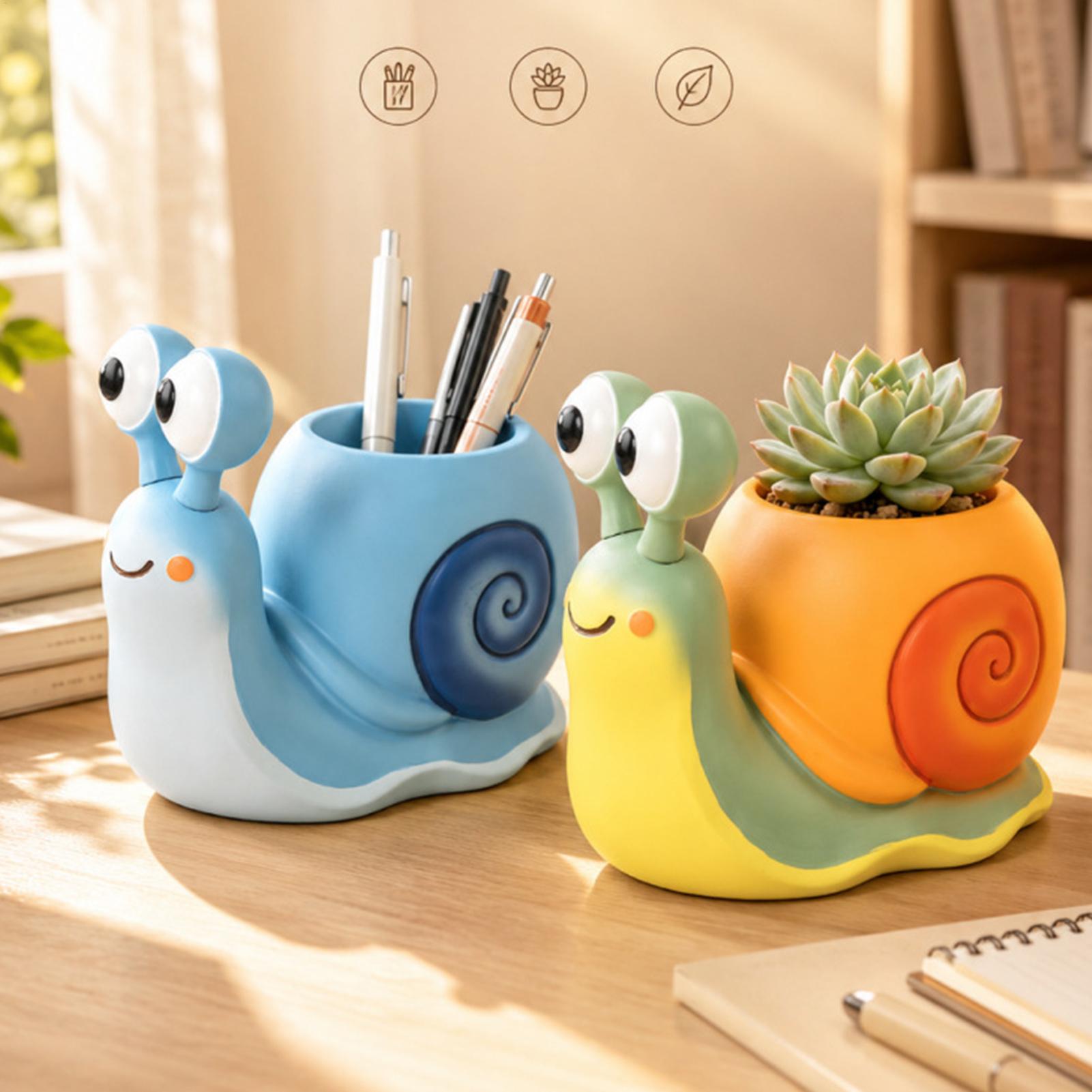 กระถางดอกไม้รูปหอยทาก กระถางดอ - Echeveria Succulent บทวิจารณ์และราคา