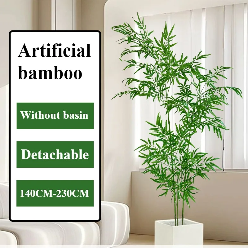ไม้ไผ่ประดิษฐ์ไม้ไผ่สีเขียวขนา - Ficus Lyrata Tree บทวิจารณ์และราคา